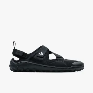 Vivobarefoot Tracker Sandal Mens  Obsidian