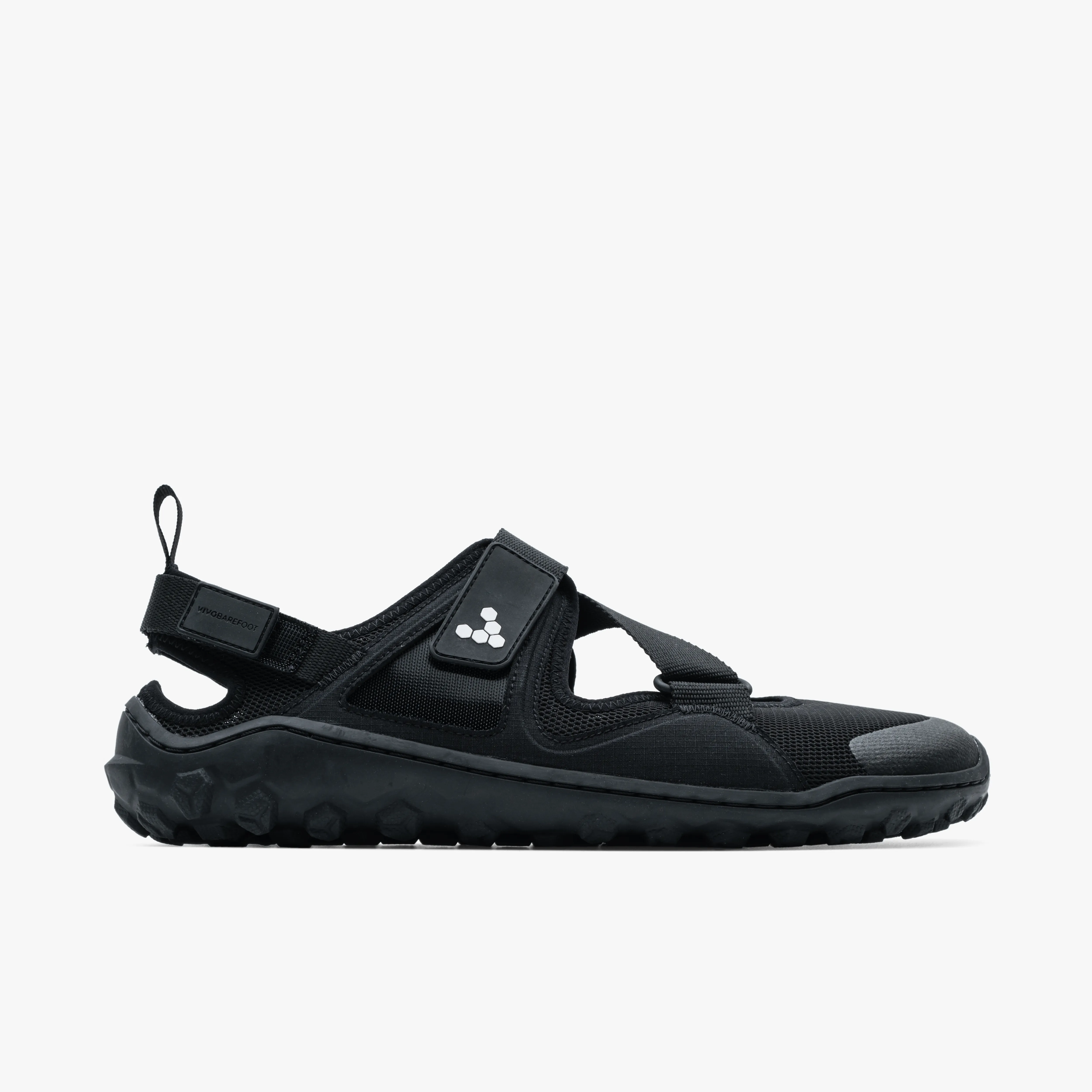 Vivobarefoot Tracker Sandal Mens  Obsidian