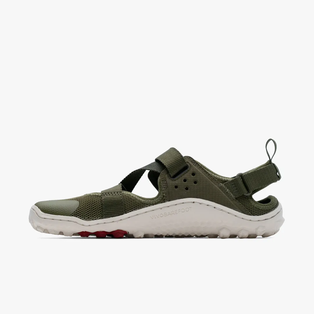 Vivobarefoot Tracker Sandal Mens Olive