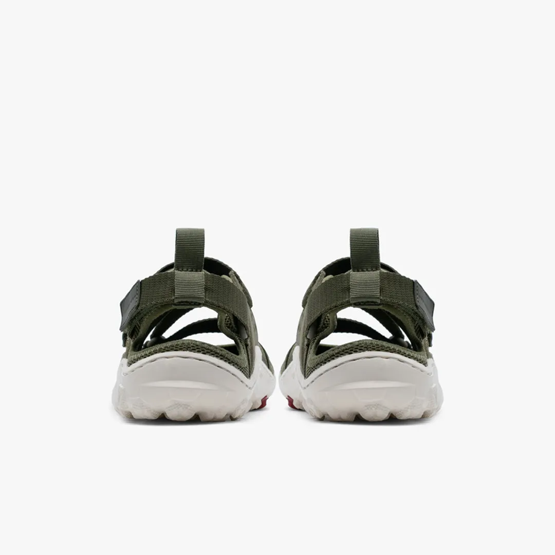 Vivobarefoot Tracker Sandal Mens Olive