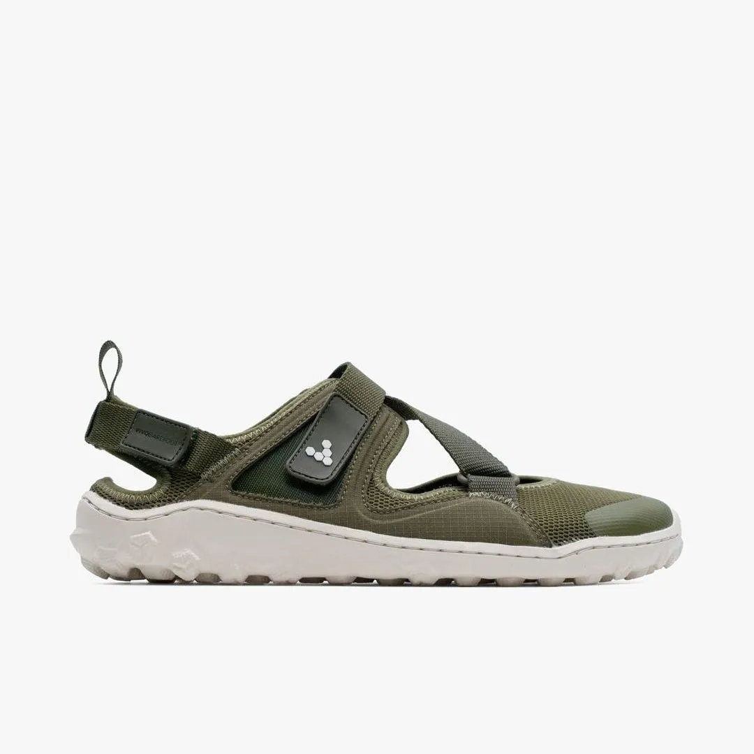 Vivobarefoot Tracker Sandal Mens Olive