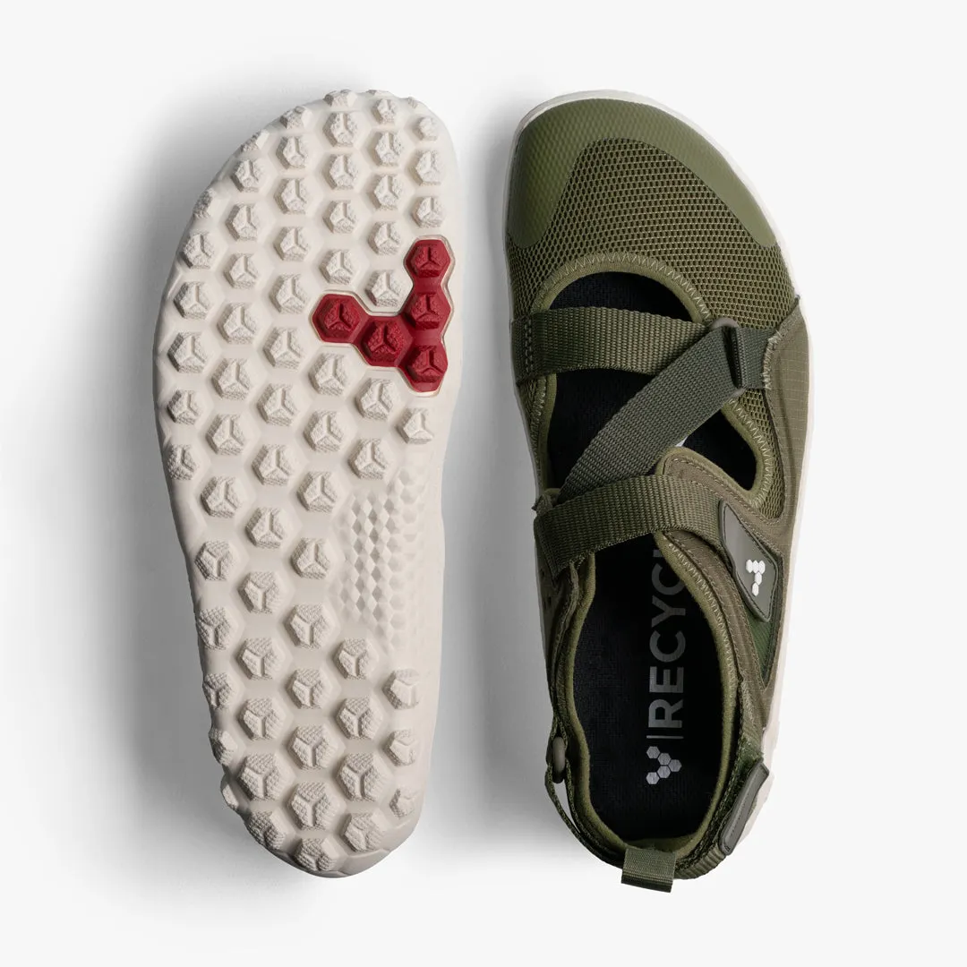 Vivobarefoot Tracker Sandal Mens Olive