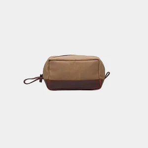 Waxed Canvas Durango Dopp Kit -NISOLO