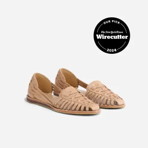 Women's Huarache Sandal Almond -NISOLO