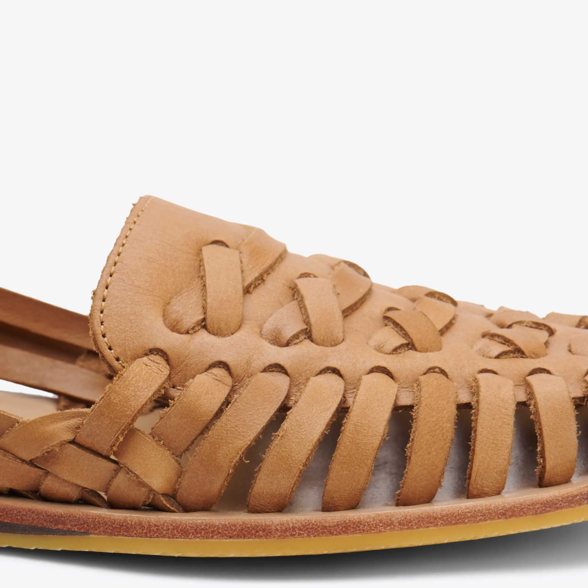 Women's Huarache Sandal Almond -NISOLO
