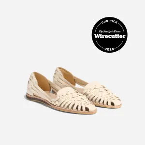 Women's Huarache Sandal Bone -NISOLO
