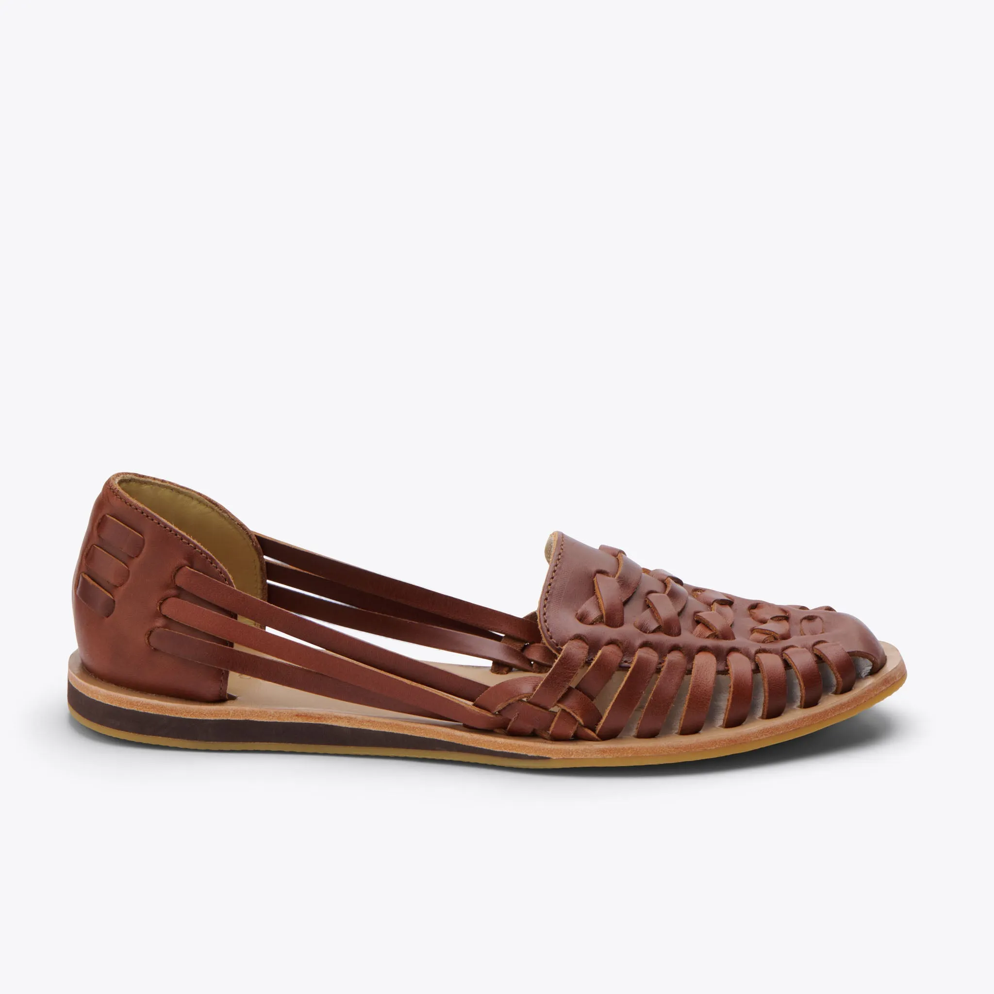 Women's Huarache Sandal Brandy -NISOLO