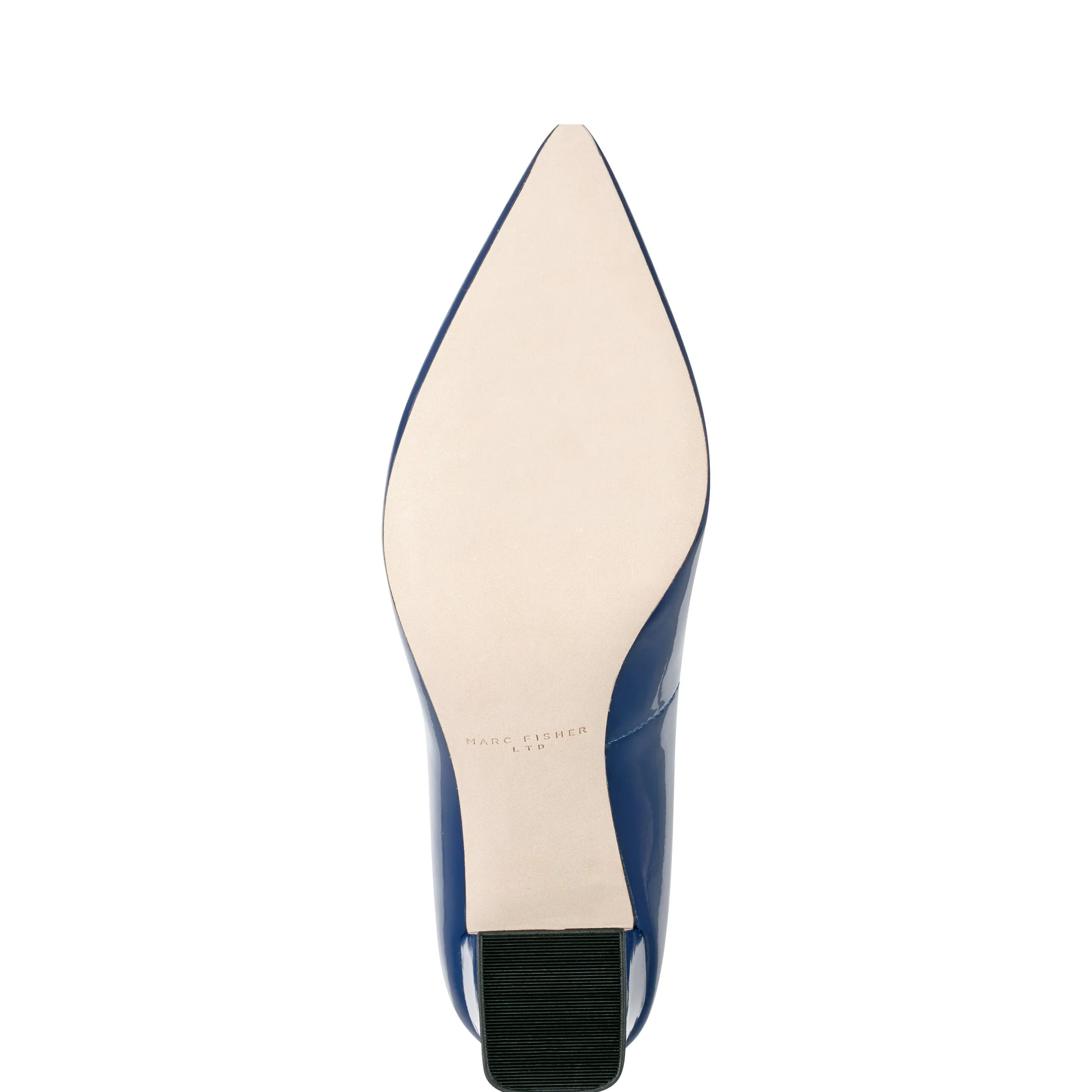 Zala Block Heel Pointy Toe Pump -MARC FISHER