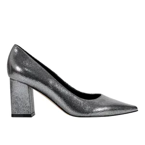 Zala Block Heel Pointy Toe Pump -MARC FISHER