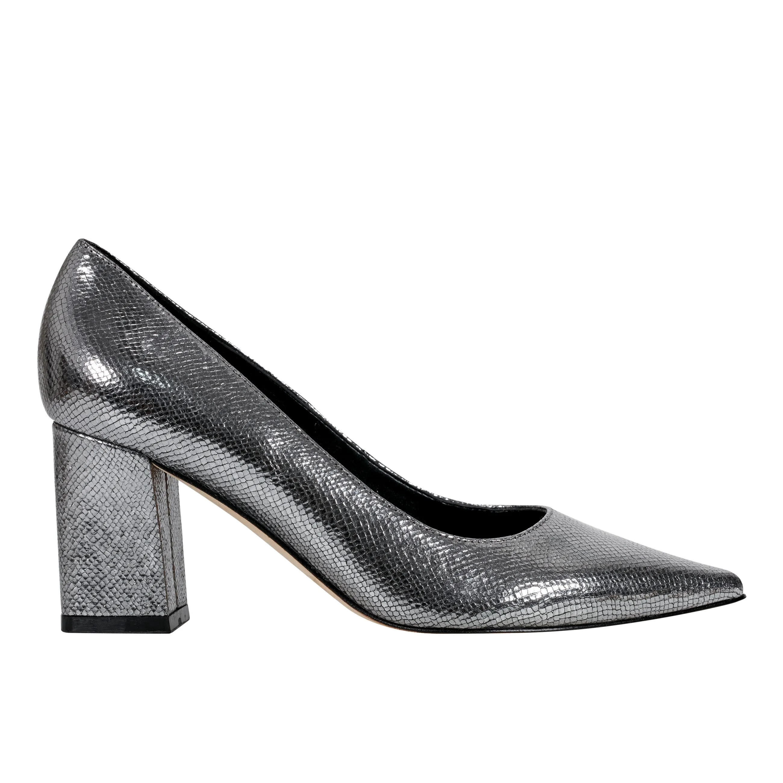 Zala Block Heel Pointy Toe Pump -MARC FISHER