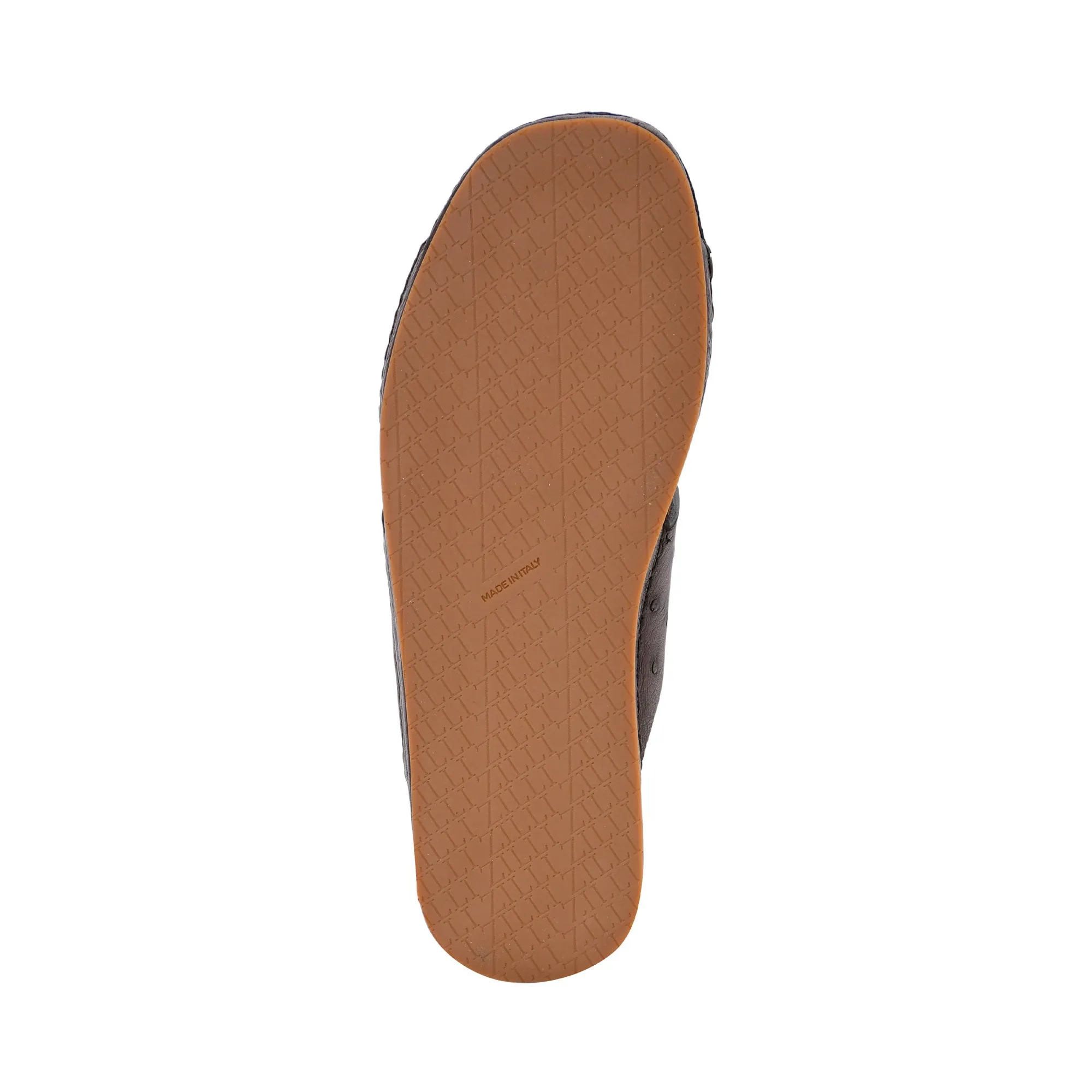 Zilli Men's Dark Brown Leather Sandal